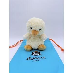 Jellycat Yummy Duckling Authentic NWT With Dust Bag